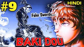 Mushashi Miyamoto Teaching lessons about swords  BAKI DOU 9 Manga Explained in Hindi [upl. by Harraf837]