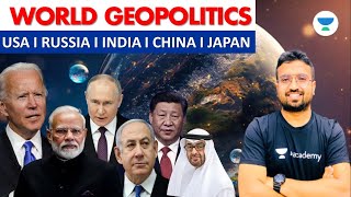 Geopolitics I International Affairs I USA I Russia I India I China I Iran SaurabhSir Geopolitics [upl. by Suoiradal]