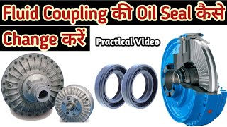 Practical Video Fluid Coupling  hydraulic Coupling Oil Seal Replacement [upl. by Edie186]