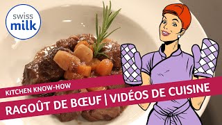 Comment faire un ragoût de bœuf  Vidéo de cuisine  Swissmilk 2013 [upl. by Safir]