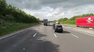 Road Trip Daventry to Tibshelf Services on 662024 [upl. by Ettevram]