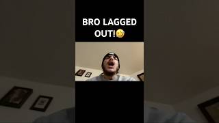 BRO LAGGED OUT🤣 meme funny [upl. by Llevol326]