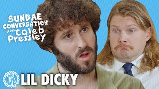 LIL DICKY Sundae Conversation with Caleb Pressley [upl. by Adnohsal]