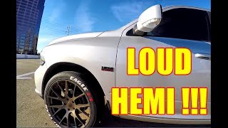 HEMI Electronic Exhaust Cutout  ITS RIDICULOUSLY LOUD [upl. by Eetnuahs]