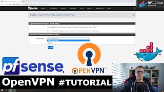 pfSense 24 OpenVPN einrichten und erklärt deutsch howto tutorial [upl. by Nylrem]