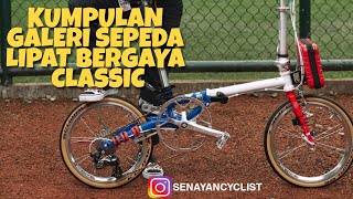 KUMPULAN GALERI FOTO SEPEDA LIPAT BERGAYA CLASSIC  FNHON GUST TROY MAXIMUS  MODIFIKASI KLASIK [upl. by Wolfson]