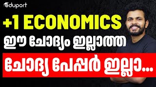 Plus One Economics  Onam Exam Sure Question  Eduport [upl. by Ahseyt]