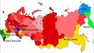 Future map of Russia in 2050 [upl. by Latnahs]