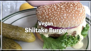 Vegan Shiitake burger [upl. by Anade514]