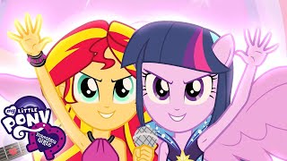 Equestria Girls  Save The World in Style  Rainbow Rocks MLPEG [upl. by Enyalb]