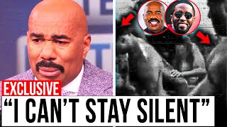 Steve Harvey In Panic Mode After New Diddy Fr3koff Tape [upl. by Naziaf79]