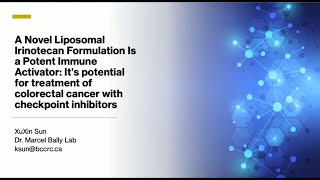 A Novel Liposomal Irinotecan Formulation Is a Potent Immunogenic Cell Death Inducer [upl. by Armstrong]