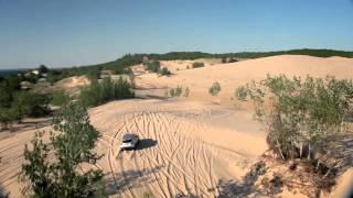 Philadelphia Jeep Renegade Trailhawk tackles the Silver Lake sand dunes [upl. by Komsa]