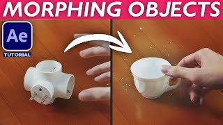 HOW TO TRANSFORM OBJECTS MORPHING  After Effects VFX Tutorial [upl. by Abbate465]