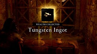 Tungsten Ingot Wealth Treasure Chest and hoard map in Fearnhamme Ruins Assassin’s Creed Valhalla [upl. by Dobrinsky]