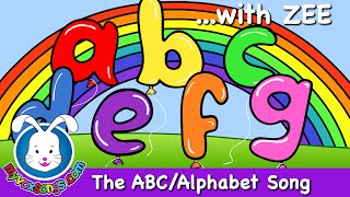 The Alphabet Song with lyrics  Nursery Rhymes [upl. by Devlen445]