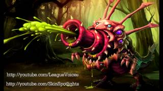 克格莫 Kogmaw Voice  中文 Chinese  League of Legends [upl. by Kamin381]