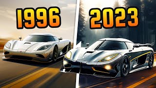 Evolution of Koenigsegg Animation [upl. by Nomi998]