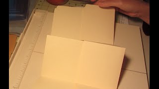 Office Folder Mini Album Task Manila Folder Craft Tutorial [upl. by Pricilla]