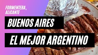 El mejor restaurante Argentino Buenos Aires en Formentera del Segura Alicante steak asador [upl. by Aver]