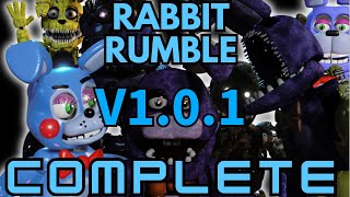 Bonnie Custom Night  Rabbit Rumble Maxmode v101 [upl. by Herrod]