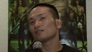 Katsunori Kikuno  PreFight Interview  Oct232009 [upl. by Haerr274]