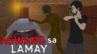 ASWANG SA LAMAY Animated Aswang StoryPinoy AnimationTagalog Horror Story [upl. by Chessa]