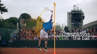 John Isner Serve [upl. by Ahsek590]