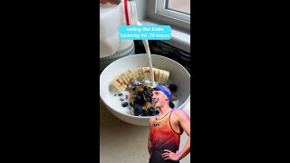 I Ate Like Olympic Swimmer Katie Ledecky For 24 Hours [upl. by Eckel]