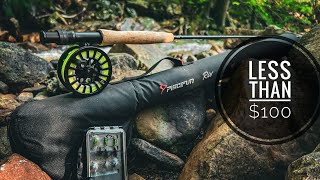 Is This The BEST Fly Rod UNDER 100 Beginner Fly Fishing Rod Combo [upl. by Llatsyrk]