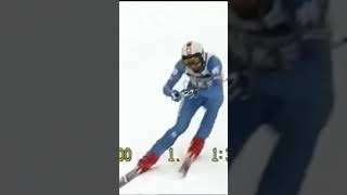 Streif Franz Klammer Kitzbühel 1984 shorts skiing downhill kitzbühel [upl. by Tewfik]