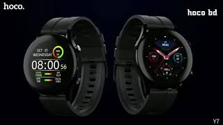 Best Smartwatch 2022  hoco Y7 Smart Watch review [upl. by Samale]