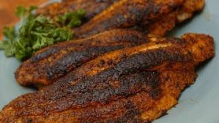 In the Kitchen with Ken Blackened Catfish [upl. by Ahsinyd750]