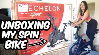 Unboxing My Spin Bike amp 1 Week Update [upl. by Liw]