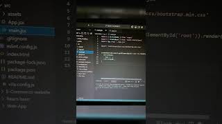 How to React JS project Npm React js webdevelopment webseries react webdesign javascript [upl. by Inattyrb]