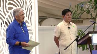 Tito Sotto Ping Lacson Lito Lapid face the media after filing COCs for senator [upl. by Kehr972]