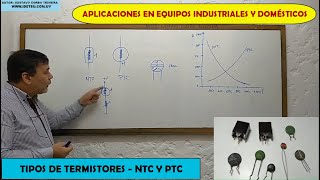 S3TIPOS DE TERMISTORES  SENSORES NTC Y PTC [upl. by Elodie144]