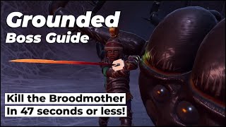 Grounded How to Kill the Broodmother in 47 seconds or less [upl. by Olegnaed]