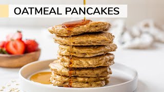 OATMEAL PANCAKES  healthy recipe without banana [upl. by Festa]