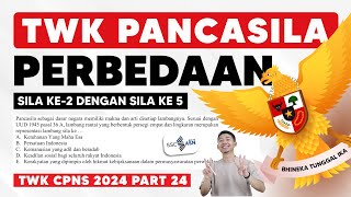 SOAL CPNS 2024 TWK PERBEDAAN SILA KE2 DAN KE5 [upl. by Oliana]