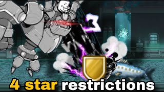 Can you beat battle cats on 4STAR RESTRICTIONS End of SOL [upl. by Kcerred]