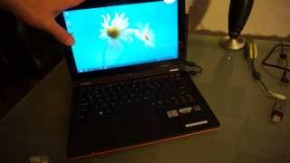 HowTo Lenovo Yoga 11s Hook Up Dual External Monitors using Lenovo Thinkpad USB 30 Docking Station [upl. by Anyalram]