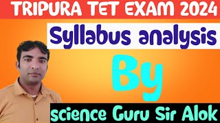 Syllabus analysis for tripura tet exam 2024 Paper 2 mathematics sciencegurusiralok [upl. by Atiekram]