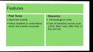 Recount Writing lesson 2 [upl. by Kiker]