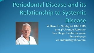 Periodontal Disease and its Relationship to Systemic Disease [upl. by Neysa]