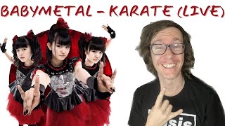 BABYMETALKARATE live UK Download 2016 A Blind Reaction [upl. by Ainotahs]