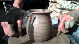 How to throw pottery mugs [upl. by Fayth317]