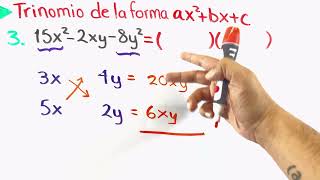 ​✅​​FACTORIZAR Trinomios de Segundo grado 𝙉𝙤 𝙈á𝙨 𝙍𝙚𝙥𝙧𝙤𝙗𝙖𝙧❌​😵​ Álgebra Factorización [upl. by Ellesij]