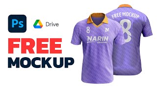 Free Polo Soccer Jersey Mockup Template [upl. by Zap361]