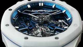 ONLY WATCH 2023  Audemars Piguet Royal Oak Flying Tourbillon Openworked Only Watch Edition [upl. by Aihtela938]